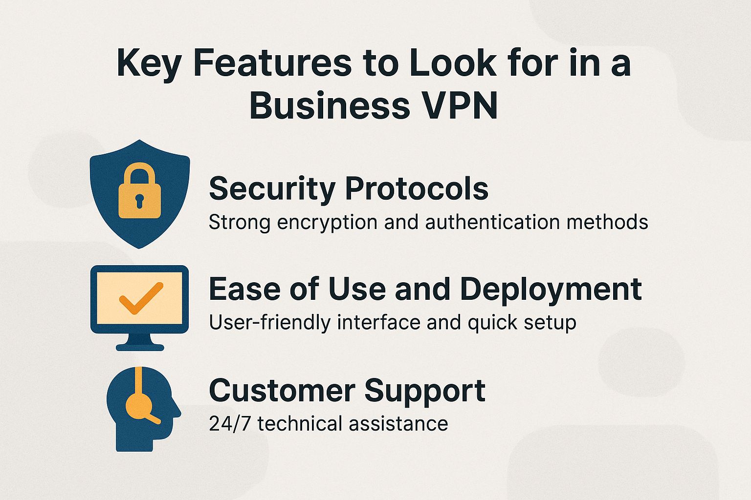 Key Features to Look for in a Business VPN